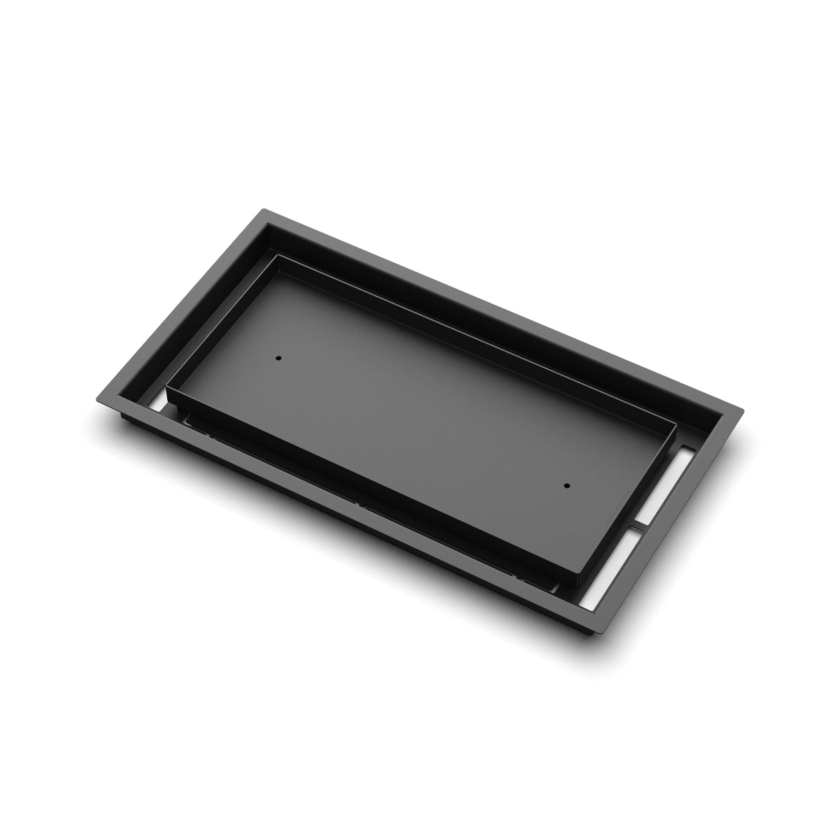 9x17 Classic floor register, quarter view