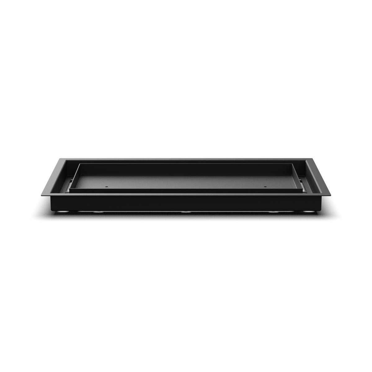 9x17 Classic floor register, side profile view