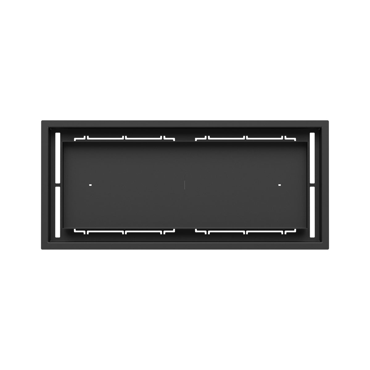 9x21 Classic floor register, top-down view