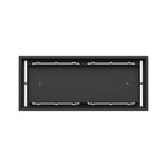 9x22 Classic floor register, top-down view