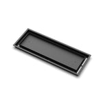 9x25 Classic floor register, quarter view