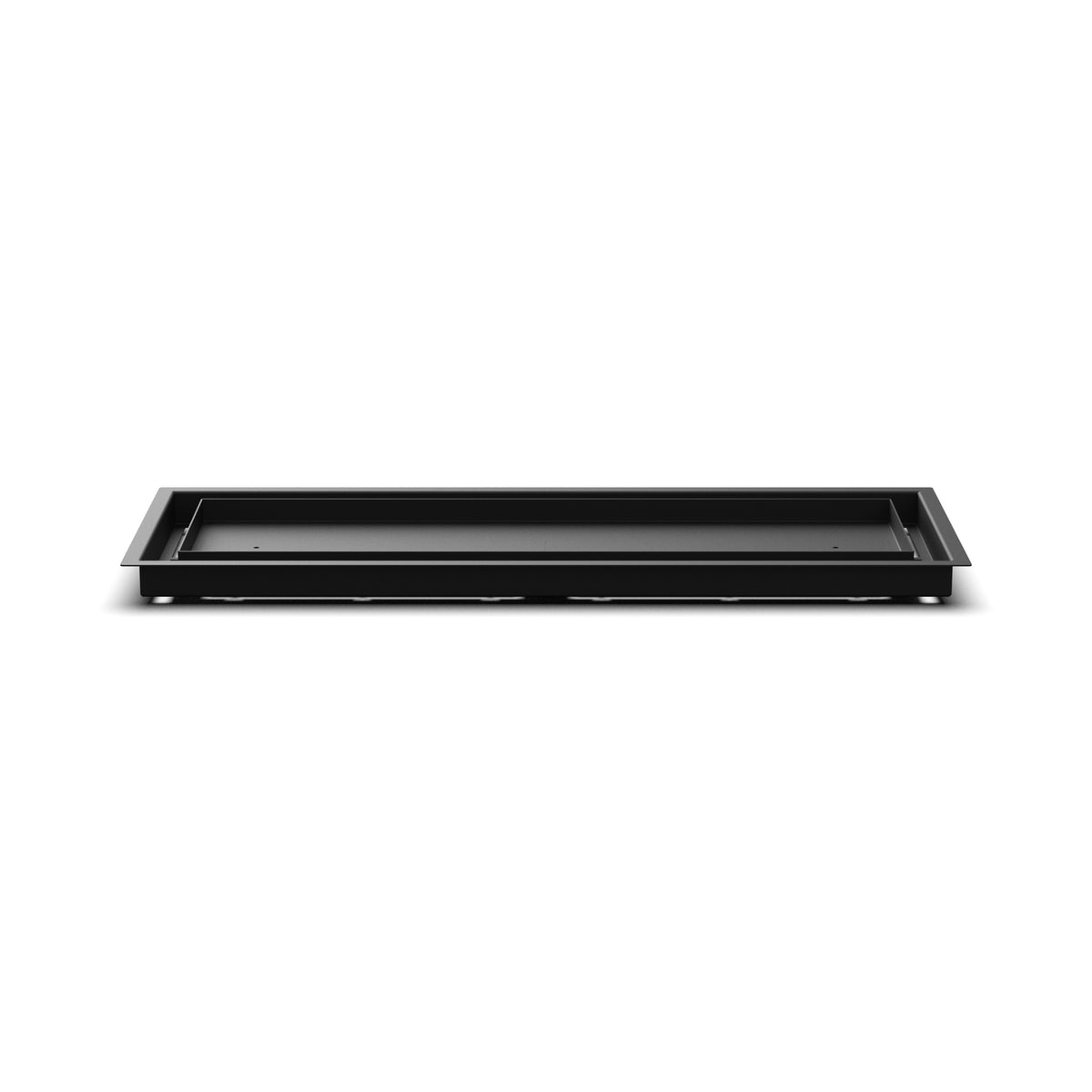 9x25 Classic floor register, side profile view