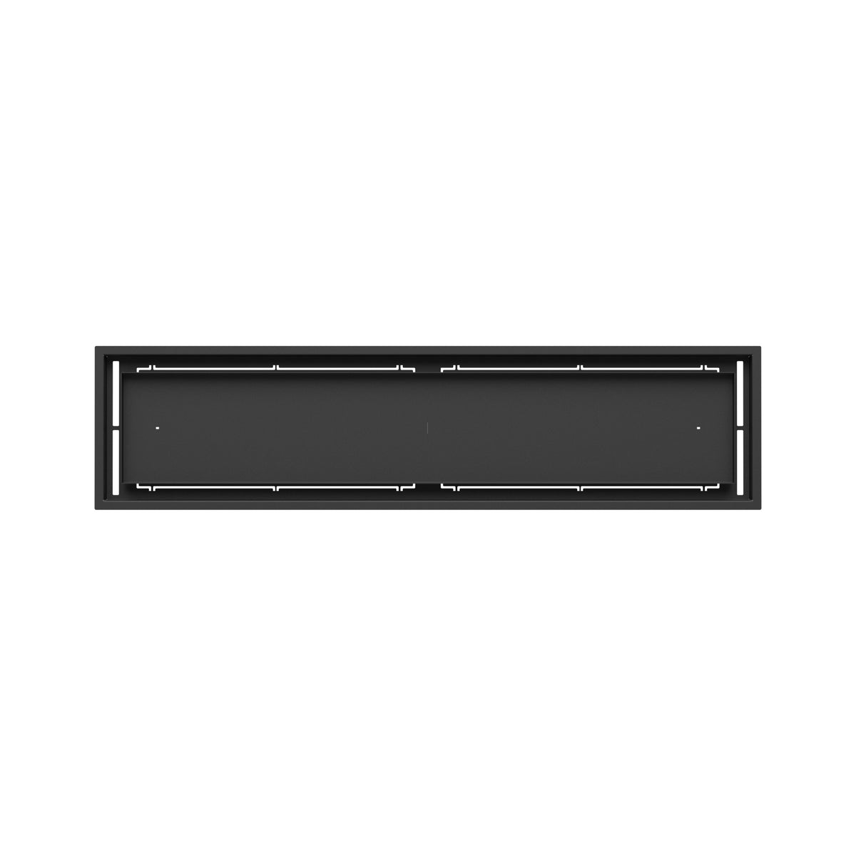 9x39 Classic floor register, top-down view
