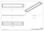 10x64 Classic Drop-in Air Vent, Flush Floor-Matching, All Metal, Floor Vent Cover 64x10