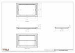 11.5x18 - Classic Drop-in Air Vent, Flush Floor-Matching, All Metal, Floor Vent Cover - TRM Metal  18x11.5