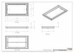 11x20 Classic Drop-in Air Vent, Flush Floor-Matching, All Metal, Floor Vent Cover 20x11