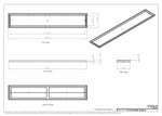 11x64 Classic Drop-in Air Vent, Flush Floor-Matching, All Metal, Floor Vent Cover 64x11