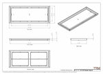 13x32 Classic Drop-in Air Vent, Flush Floor-Matching, All Metal, Floor Vent Cover (13x32)