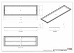 15x52 Classic Drop-in Air Vent, Flush Floor-Matching, All Metal, Floor Vent Cover (15x52)