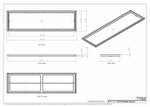 15x53 Classic Drop-in Air Vent, Flush Floor-Matching, All Metal, Floor Vent Cover (15x53)