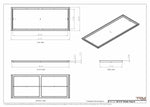 20x51 Classic Drop-in Air Vent, Flush Floor-Matching, All Metal, Floor Vent Cover