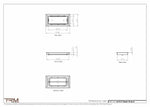 Buy 6x12.5 - Classic Drop-in Air Vent, Flush Floor-Matching in canada or usa