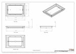 9x14 Classic Drop-in Air Vent, Flush Floor-Matching, All Metal, Floor Vent Cover (14x9)