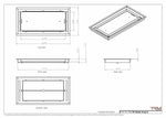 9x18 Classic Drop-in Air Vent, Flush Floor-Matching, All Metal, Floor Vent Cover (18x9)