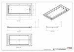 9x19 Classic Drop-in Air Vent, Flush Floor-Matching, All Metal, Floor Vent Cover (19x9)