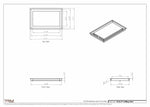 10.5x17 - Modern-Ceiling-Vent Cover-TRM Metal -  17x10.5