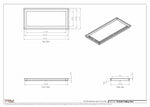 10.5x24 - Modern-Ceiling-Vent Cover-TRM Metal -  24x10.5