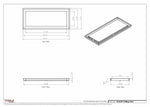 10.5x25 - Modern-Ceiling-Vent Cover-TRM Metal -  25x10.5