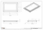 10x16-Modern-Ceiling-Vent Cover-TRM Metal- 16x10