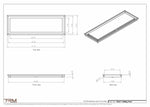 10x31-Modern-Ceiling-Vent Cover-TRM Metal- 31x10