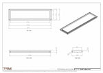10x40-Modern-Ceiling-Vent Cover-TRM Metal- 40x10