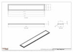 10x66-Modern-Ceiling-Vent Cover-TRM Metal- 66x10
