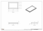 11.5x18 - Modern-Ceiling-Vent Cover-TRM Metal -  18x11.5