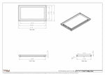 11.5x21 - Modern-Ceiling-Vent Cover-TRM Metal -  21x11.5