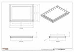 11x15-Modern-Ceiling-Vent Cover-TRM Metal- 15x11