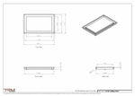 11x18-Modern-Ceiling-Vent Cover-TRM Metal- 18x11