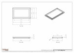 11x19-Modern-Ceiling-Vent Cover-TRM Metal- 19x11