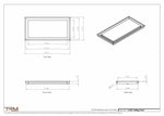 11x22-Modern-Ceiling-Vent Cover-TRM Metal- 22x11
