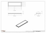 11x38-Modern-Ceiling-Vent Cover-TRM Metal- 38x11