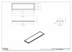 11x41-Modern-Ceiling-Vent Cover-TRM Metal- 41x11