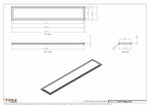 11x64-Modern-Ceiling-Vent Cover-TRM Metal- 64x11