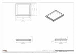 12.5x16 - Modern-Ceiling-Vent Cover-TRM Metal -  16x12.5