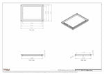 12.5x17 - Modern-Ceiling-Vent Cover-TRM Metal -  17x12.5