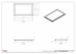 12.5x20 - Modern-Ceiling-Vent Cover-TRM Metal -  20x12.5