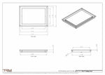 12x17-Modern-Ceiling-Vent Cover-TRM Metal- 17x12