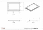 12x18-Modern-Ceiling-Vent Cover-TRM Metal- 18x12