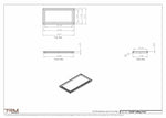 12x24-Modern-Ceiling-Vent Cover-TRM Metal- 24x12