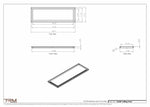 12x38-Modern-Ceiling-Vent Cover-TRM Metal- 38x12
