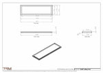 12x40-Modern-Ceiling-Vent Cover-TRM Metal- 40x12