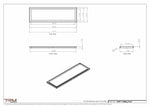 12x41-Modern-Ceiling-Vent Cover-TRM Metal- 41x12