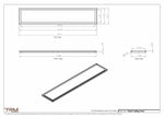 12x62-Modern-Ceiling-Vent Cover-TRM Metal- 62x12