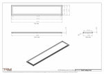 12x64-Modern-Ceiling-Vent Cover-TRM Metal- 64x12