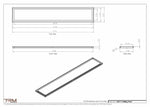 12x71-Modern-Ceiling-Vent Cover-TRM Metal- 71x12