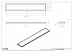 12x72-Modern-Ceiling-Vent Cover-TRM Metal- 72x12