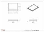 13x17-Modern-Ceiling-Vent Cover-TRM Metal- 17x13