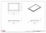 13x19-Modern-Ceiling-Vent Cover-TRM Metal- 19x13